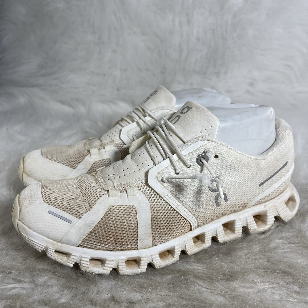 On Cloud 5 All White Women’s 7.5 38.5 Running Shoes 59.98902 CloudTec